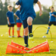 youth athlete safety, preventing youth sports injuries grants; young children practicing on field