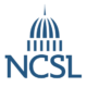 NCSL logo blue on White