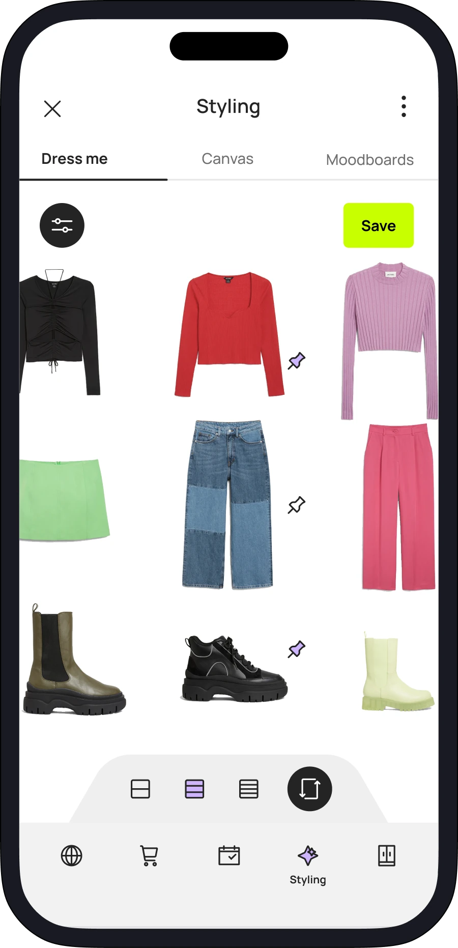 Start styling